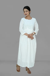 One Piece Boat Neck - White